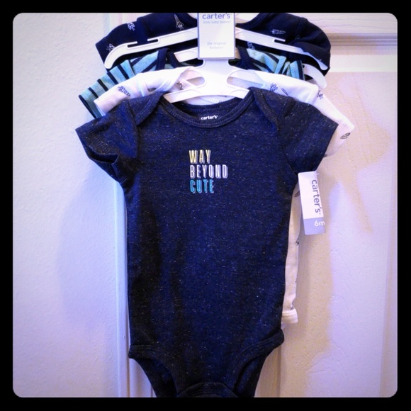 Carter's Other - Carters 4 piece onesies